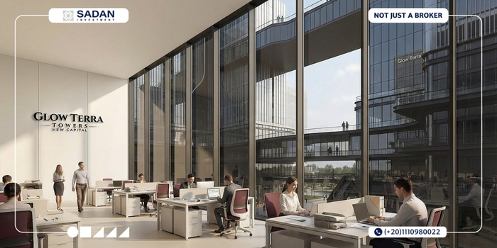 مول جلو تيرا تاورز العاصمة الإدارية Glow Terra Towers New Capital أسعار وتفاصيل