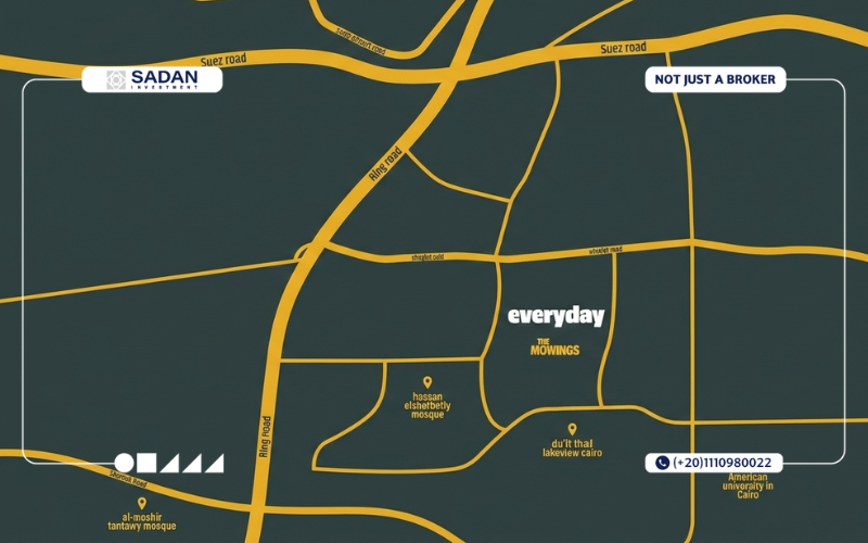 مول Everyday القاهرة الجديدة Everyday Mall New Cairo تفاصيل وأسعار 2 موقع مول Everyday القاهرة الجديدة