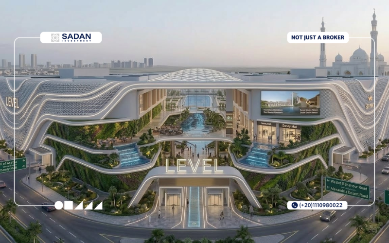 مول LVL الشيخ زايد LVL Mall El Sheikh Zayed أسعار ومساحات
