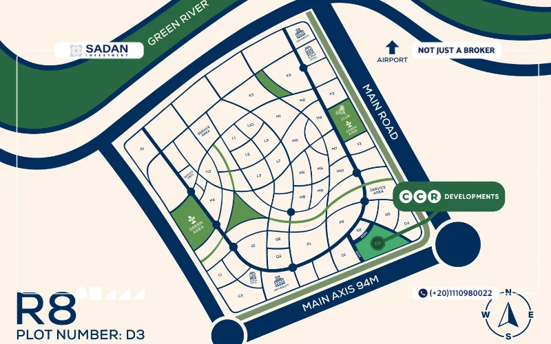 Ayyam Residence New Capital Prices and Details 10 Map of Ayyam Project New Capital