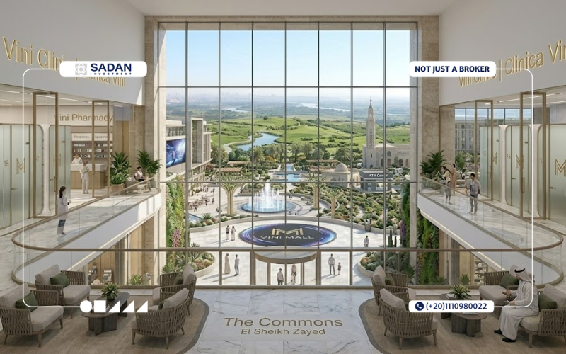 مول فيني العاصمة الإدارية Vini Mall New Capital أسعار ومساحات 1 Vini Mall العاصمة الإدارية