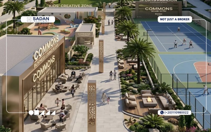 كمبوند كومونز الشيخ زايد Commons Sheikh Zayed تفاصيل وأسعار