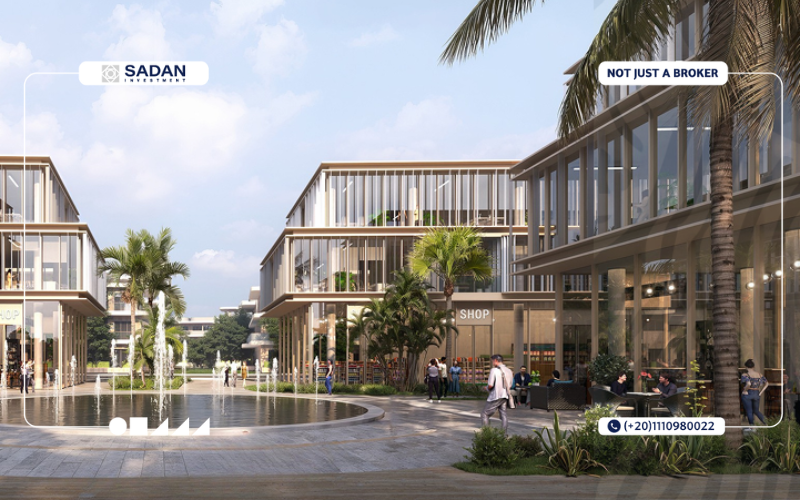 مشروع Elm Tree Commercial Park أكتوبر تفاصيل وأسعار 17 خدمات ومرافق مشروع Elm Tree Commercial Park أكتوبر