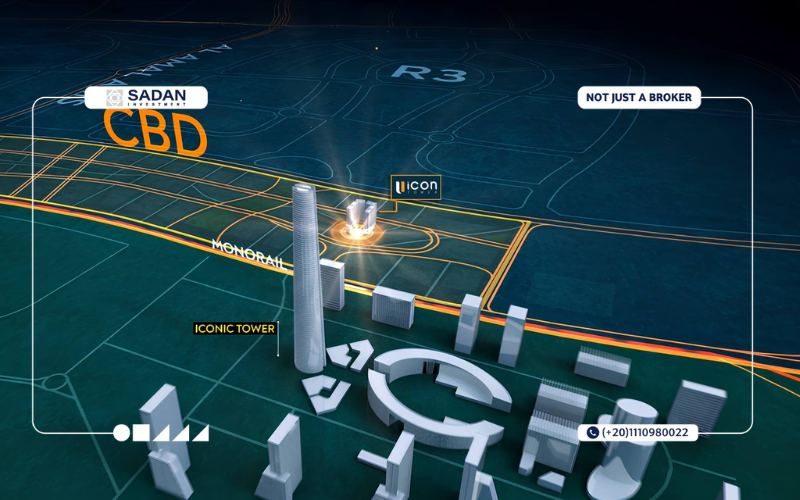 مول يو ايكون تاور العاصمة الإدارية U Icon Tower New Capital 2 خريطة مول يو ايكون تاور العاصمة