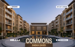 كمبوند كومونز الشيخ زايد Commons Sheikh Zayed تفاصيل وأسعار