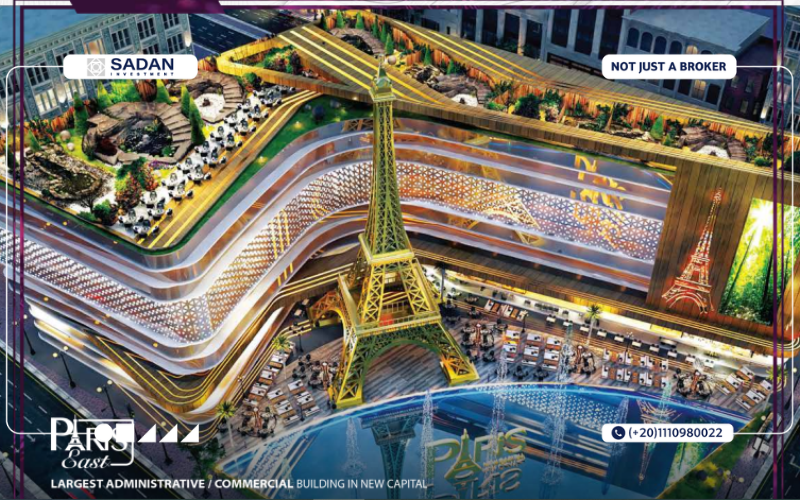 باريس مول العاصمة الإدارية Paris Mall New Capital أسعار ومساحات