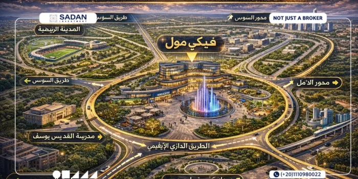 مول فيكي العاصمة الإدارية VICI Mall New Capital تفاصيل وأسعار 10 موقع مول فيكي العاصمة الإدارية