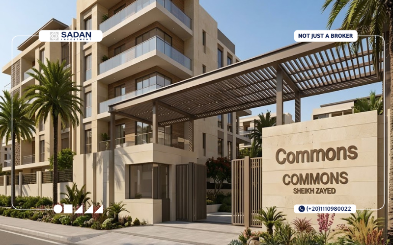 كمبوند كومونز الشيخ زايد Commons Sheikh Zayed تفاصيل وأسعار