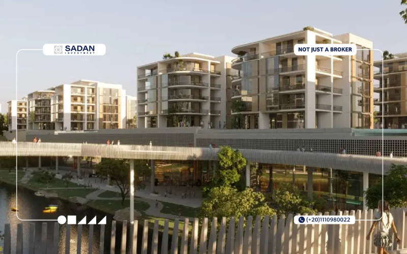 مشروع W55 واتر واي القاهرة الجديدة W55 Waterway New Cairo 10 وحدات للبيع في W55 Waterway