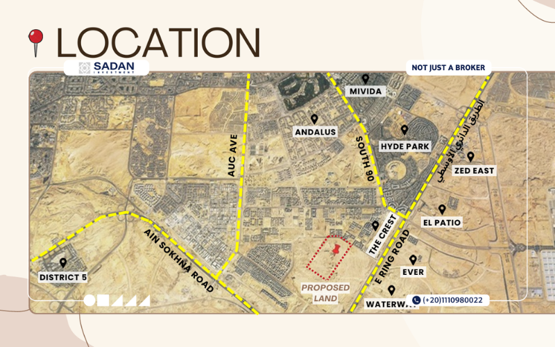 كمبوند كريك فيو القاهرة الجديدة Creekview New Cairo جدول أسعار 9 موقع كمبوند كريك فيو القاهرة الجديدة