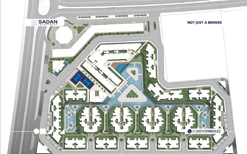 Aurevia Community New Cairo Prices and Details 12 Winvestor Project Layout