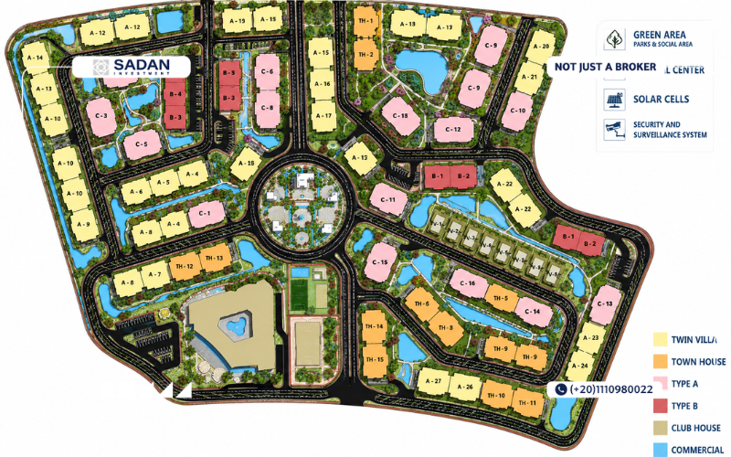 كمبوند ذا سيتي فالي العاصمة الإدارية The city valley new capital جداول أسعار 9 ماستر بلان ذا سيتي فالي كمبوند