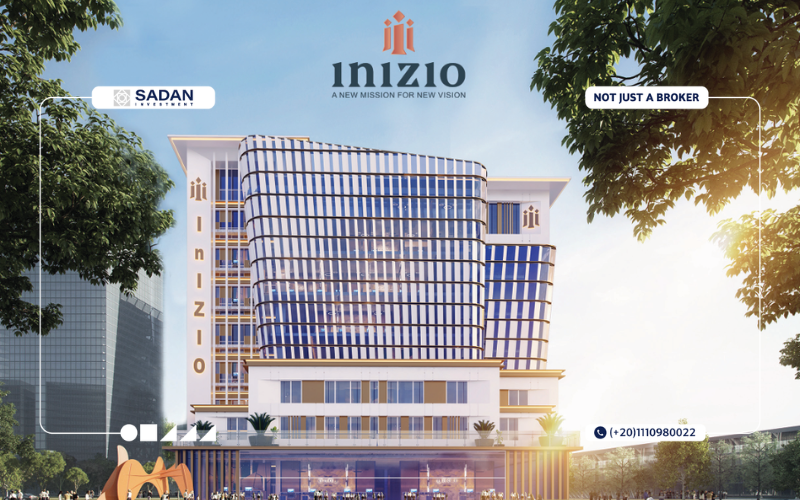 مول انيزيو العاصمة الإدارية Inizio Mall New Capital جدول أسعار 8 واجهة مول انيزيو العاصمة الإدارية