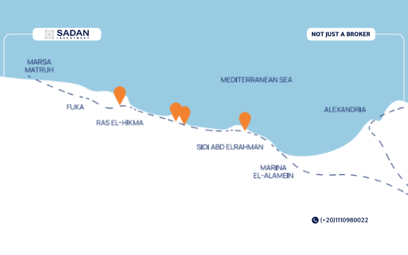 Seavia Ras El Hekma Prices and Payment Plans 11 Prime Location of Seavia Ras El Hekma