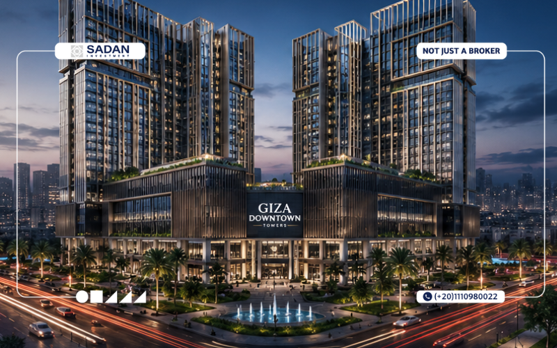 جيزة داون تاون تاورز Giza Down town Towers جداول أسعار