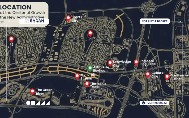 فندق ريحان العاصمة الإدارية Rayhaan New Capital الأسعار والأقساط