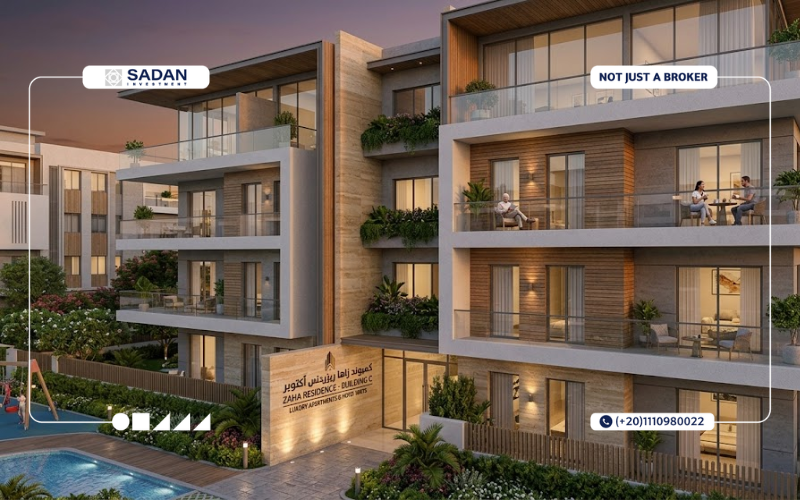 كمبوند زاها ريزيدنس أكتوبر Zaha Residence October جدول الأسعار