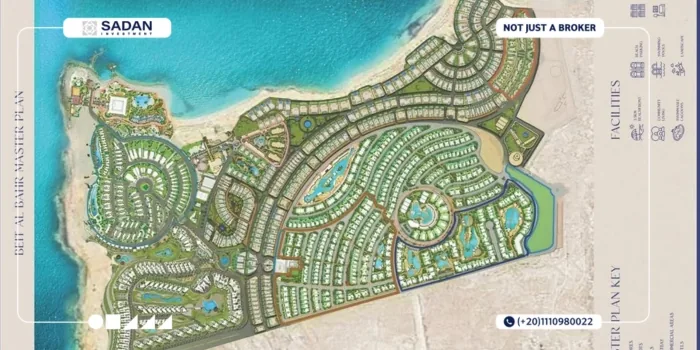 مشروع بيت البحر سيدي حنيش Beit Al Bahr North Coast جدول الأسعار