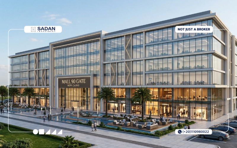مول 90 جيت التجمع الخامس Mall 90 Gate New Cairo جدول الأسعار