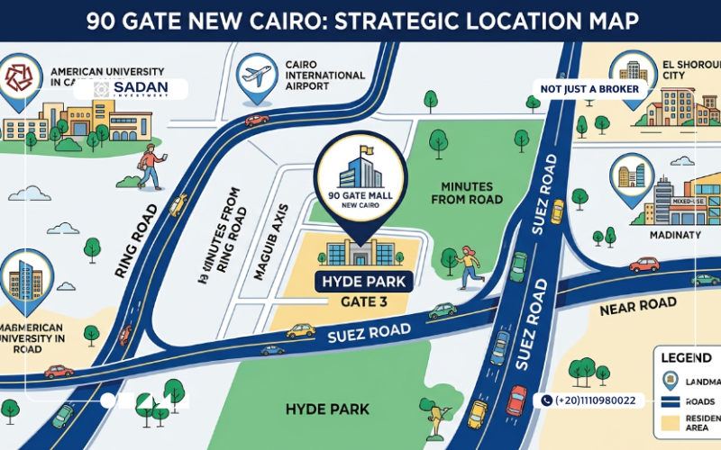 مول 90 جيت التجمع الخامس Mall 90 Gate New Cairo جدول الأسعار 6 مول 90 جيت التجمع الخامس 3