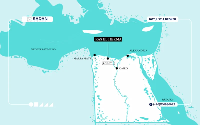Nammos Ras El Hekma Prices and Details 8 Map of Village Nammos North Coast