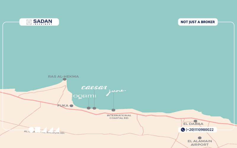 Bloom Island Ogami Ras El Hekma Prices and Payment Plans 2 Prime Location of Bloom Island Ogami Ras El Hekma