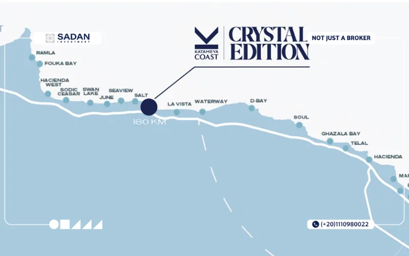 Cala Katameya Coast Ras El Hekma Prices and Payment Plans 2 Strategic Location of Cala Katameya Coast Ras El Hekma