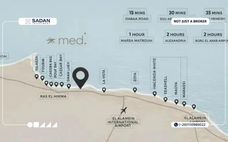 ذا جراي لاجون بوليفارد رأس الحكمة The Gray Lagoon Boulevard Ras El Hekma جداول أسعار