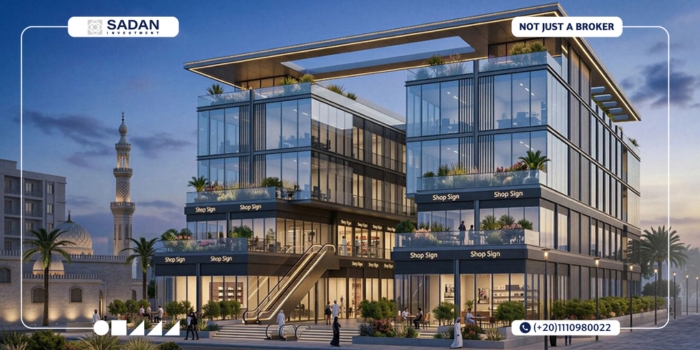 مول بريق التجمع الخامس Bareeq Mall New Cairo جداول الأسعار ونظم الحجز 13 مبني مول بريق التجمع الخامس