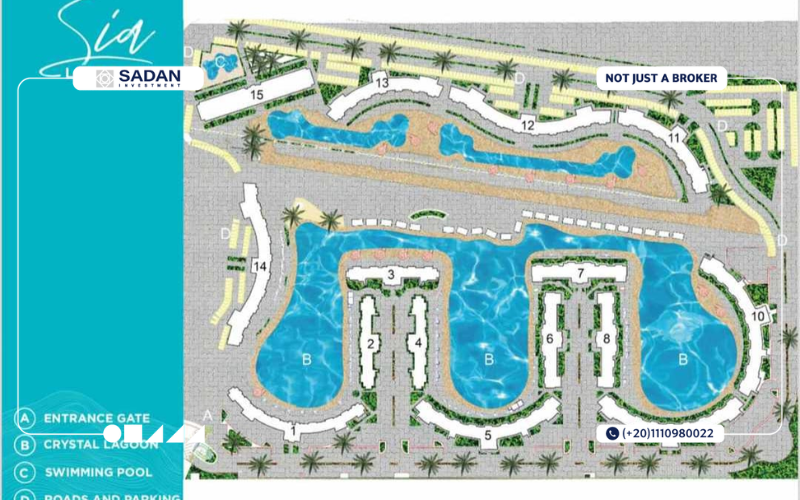 Sia Lagoons New Alamein Prices and Payment Plans 2 Design of Sia Lagoons New Alamein