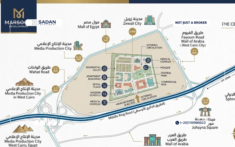 The Central Gate October Prices and Details 7 Map of The Central Gate October