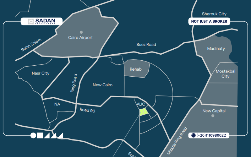 Atom Mall New Cairo Prices and Payment Plans 9 Prime Location of Atom Mall New Cairo