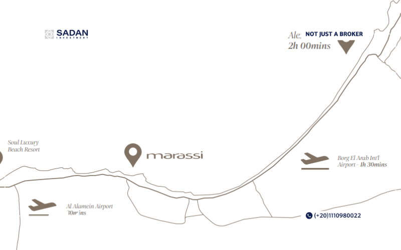 The One Collection Marassi Prices and Payment Plans 2 Prime Location of The One Collection Marassi Village