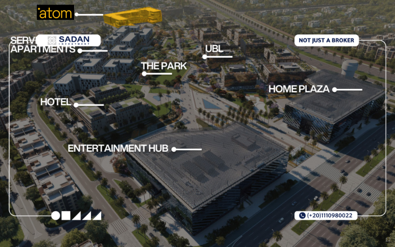 مول اتوم التجمع الخامس Mall ATOM New Cairo جدول الأسعار والأقساط
