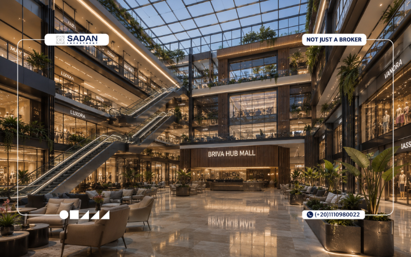 مول برايفا هب العاصمة الإدارية Briva Hub Mall New Capital جداول أسعار