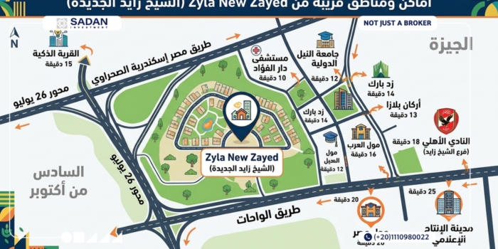 كمبوند زيلا زايد الجديدة Zyla New Zayed جداول الأسعار والأقساط